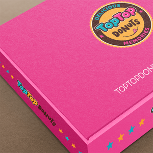 Verpackungsdesign TopTop Donuts