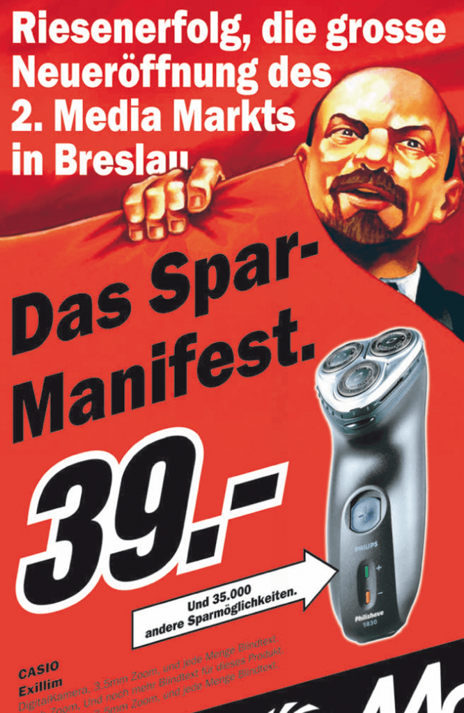 Lenin Kampagne Media Markt